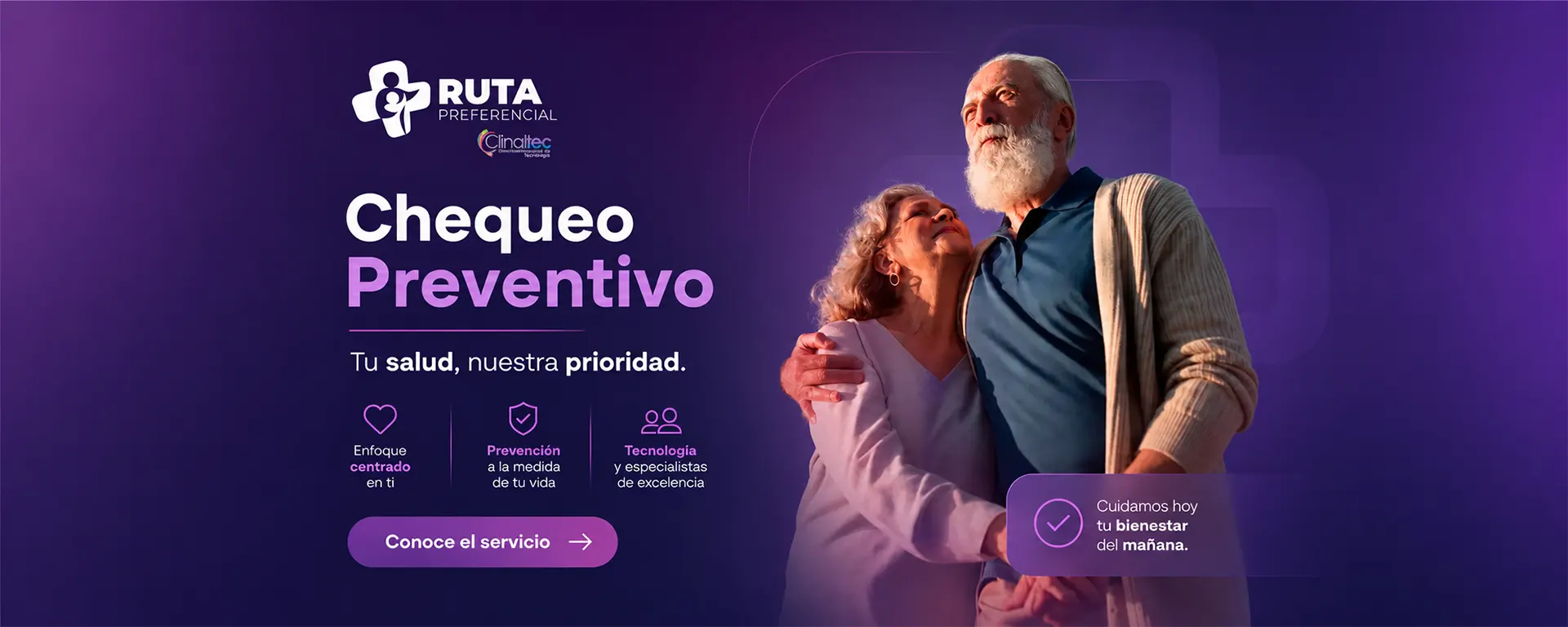 Chequeo Preventivo de la Ruta Preferencial de Clinaltec: tu salud, nuestra prioridad. Conoce el servicio.