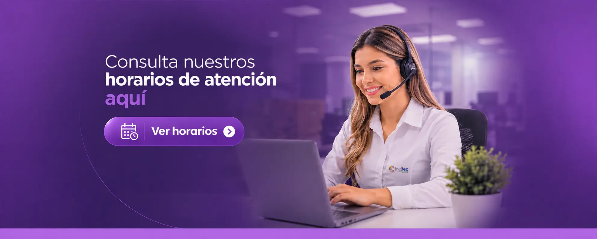 Consulta los horarios de atención al usuario de Clinaltec. Ver horarios.